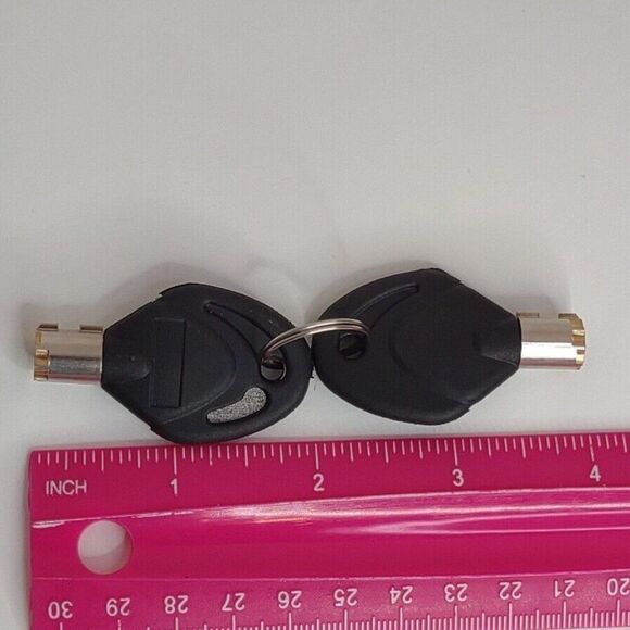 set of keys to Anbau Universal CNC Bike Motorcycle Handlebar Lock Brake Lever... - Picture 9 of 15
